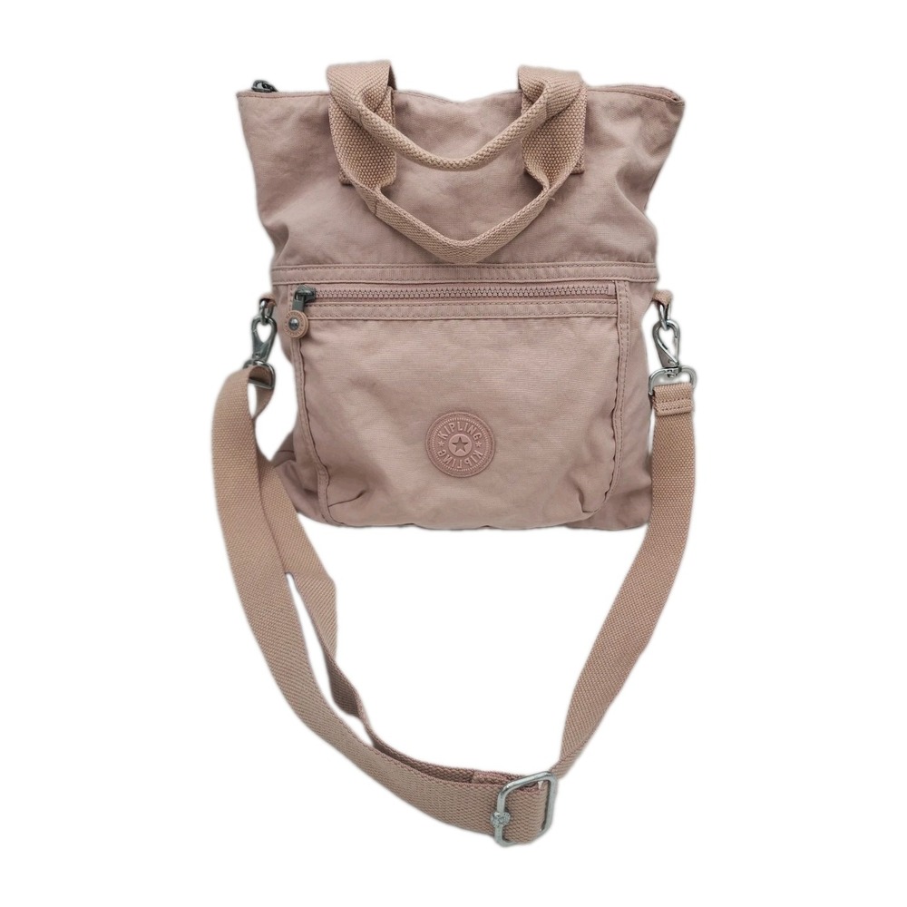 Kipling Eleva Convertible Bag, Pink, Crossbody Strap 13"x12"x3"
